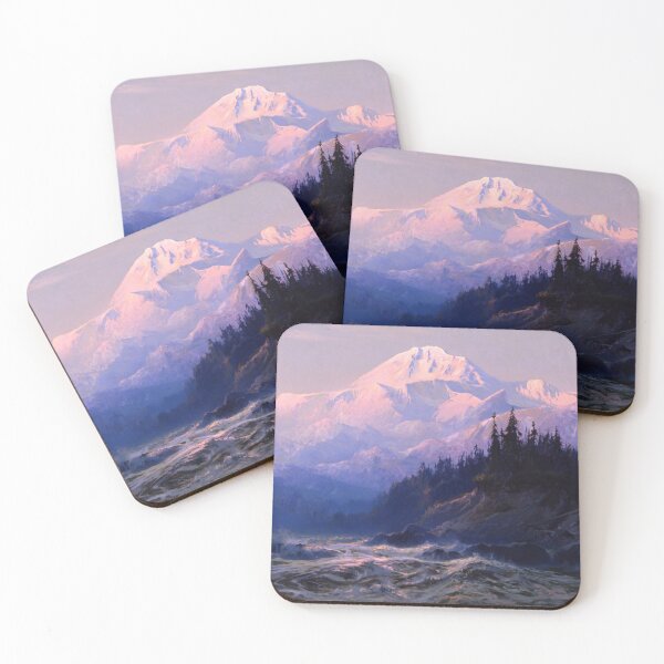 Item preview, Mt. McKinley from the Rapids of the Tokosheetna River (1929) - Sydney Laurence designed and sold by SALON DES ARTS.