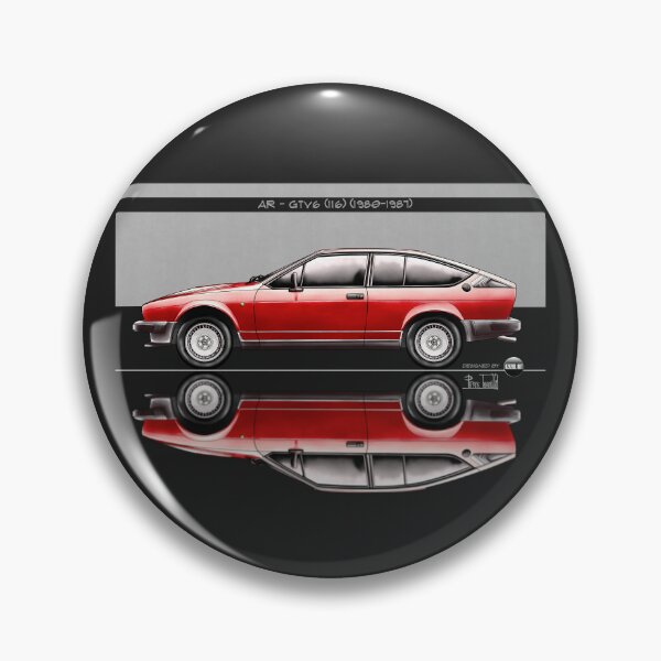 Item preview, Azaziel Original Series - Drawing of AR - GTV6 (116) in Alpha Red designed and sold by Azaziel.