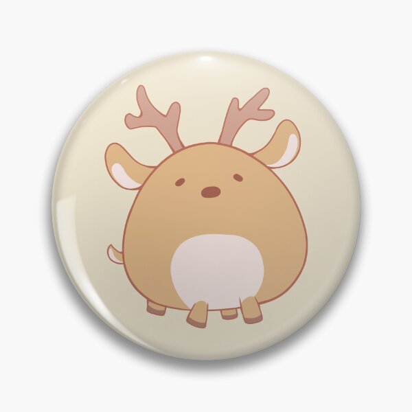 Item preview, Round Deer designed and sold by Minttydrops.