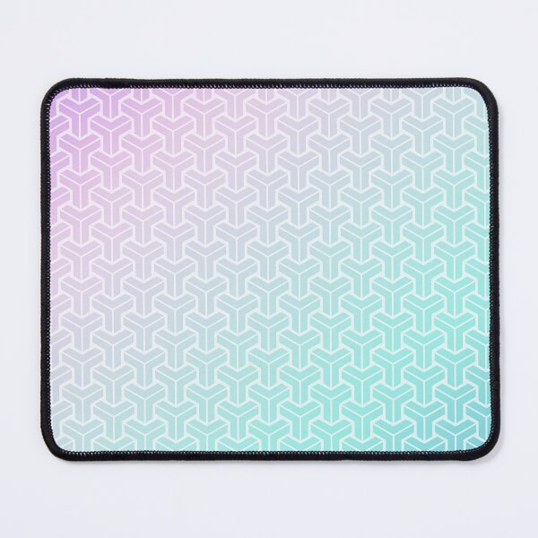 Item preview, Japan Kumikikko Pattern in Aqua Purple Gradient designed and sold by Takeda-art.
