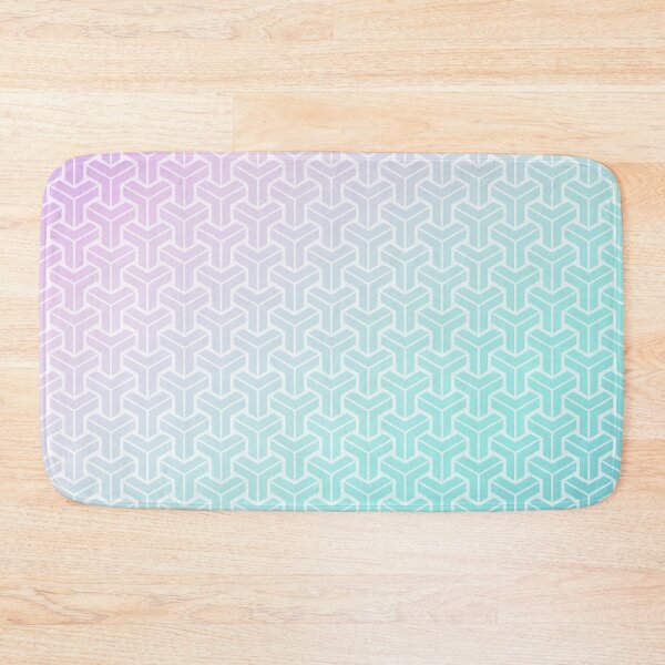 Item preview, Japan Kumikikko Pattern in Aqua Purple Gradient designed and sold by Takeda-art.