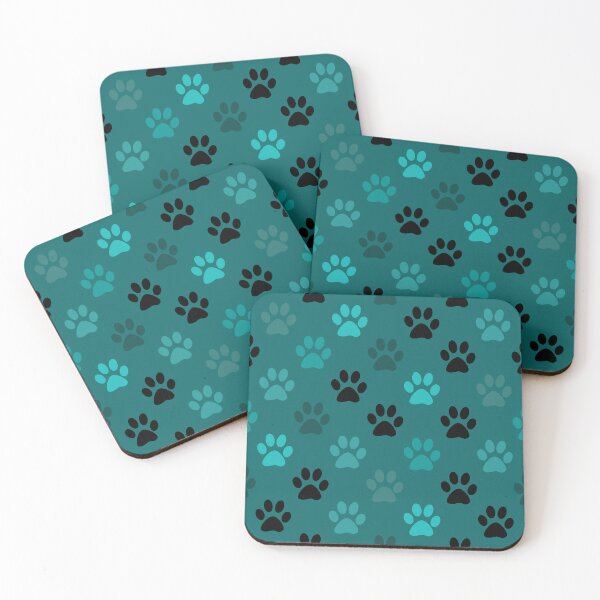 Item preview, Paw print pattern designed and sold by CharlieCreates.