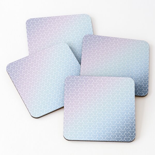 Item preview, Japan Kumikikko Pattern in Blue Purple Gradient designed and sold by Takeda-art.
