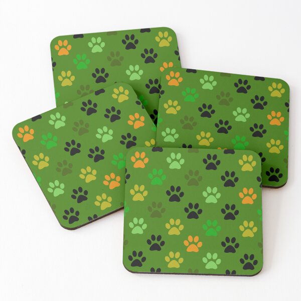 Item preview, Paw print pattern designed and sold by CharlieCreates.