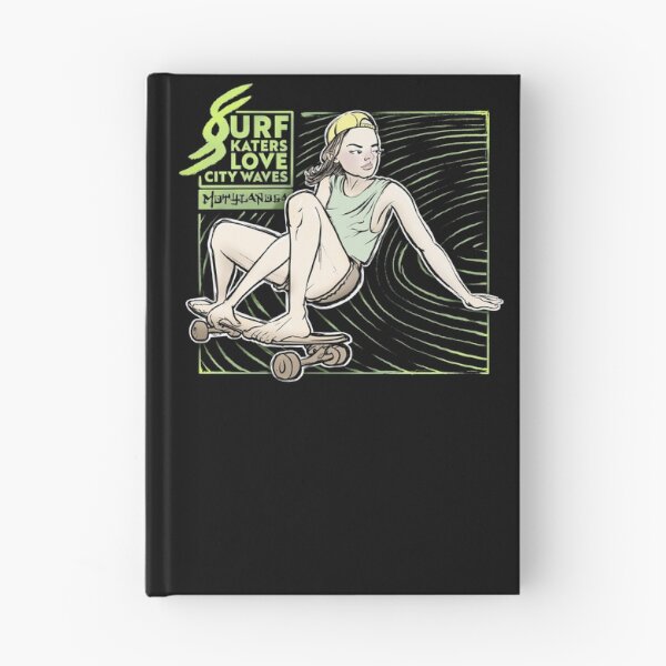 Item preview, Surfskaters love city waves designed and sold by motylanoga.