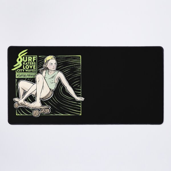 Item preview, Surfskaters love city waves designed and sold by motylanoga.