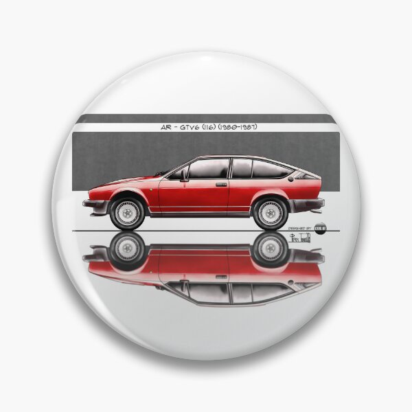 Item preview, Azaziel Original Series - Drawing of AR - GTV6 (116) in Alpha Red designed and sold by Azaziel.