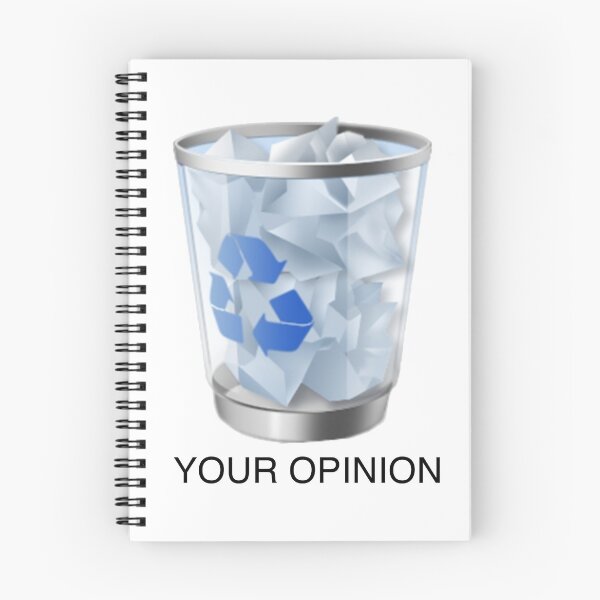 Item preview, Your Opinion, my recycle bin designed and sold by DoskiStore.