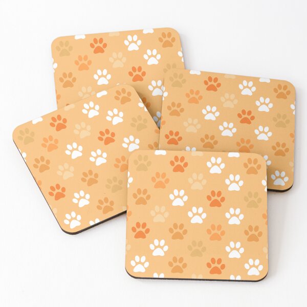 Item preview, Paw print pattern designed and sold by CharlieCreates.