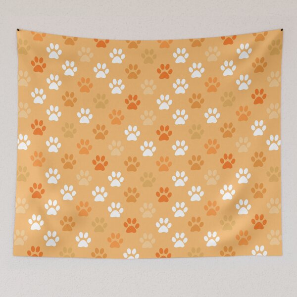 Item preview, Paw print pattern designed and sold by CharlieCreates.