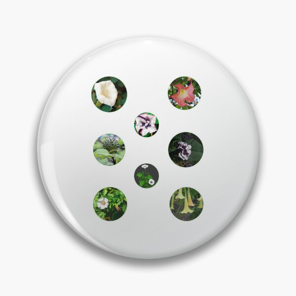 Item preview, A nature lover set of beautiful datura flowers, datura plant, datura flower art, datura stramonium and sacred datura gifts designed and sold by haRexia.