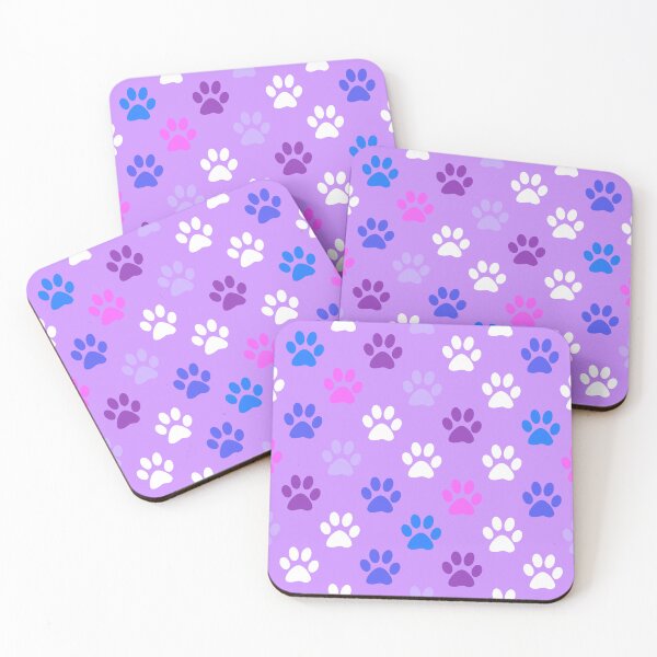 Item preview, Paw print pattern designed and sold by CharlieCreates.