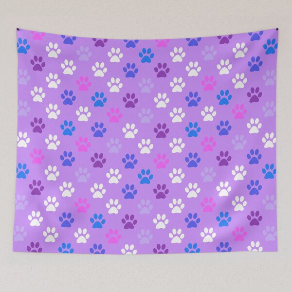 Item preview, Paw print pattern designed and sold by CharlieCreates.