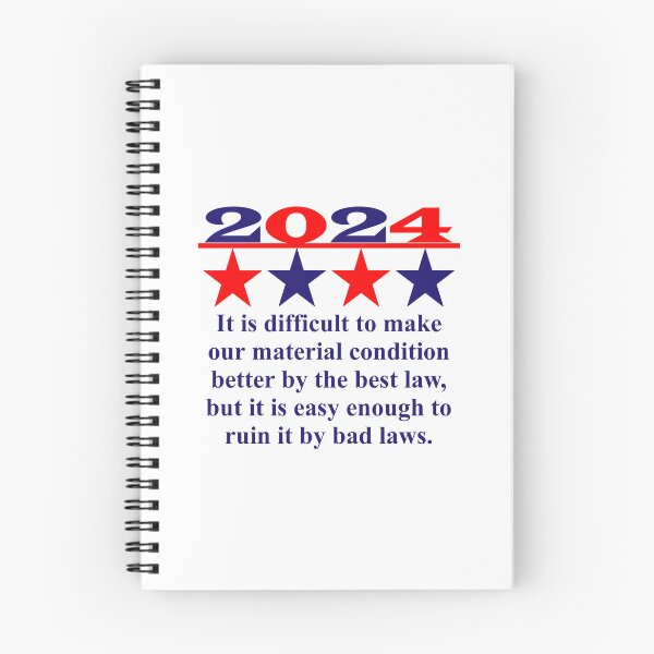 Item preview, It Is Difficult To Make Our Material Condition - Political Quote designed and sold by CrankyOldDude.