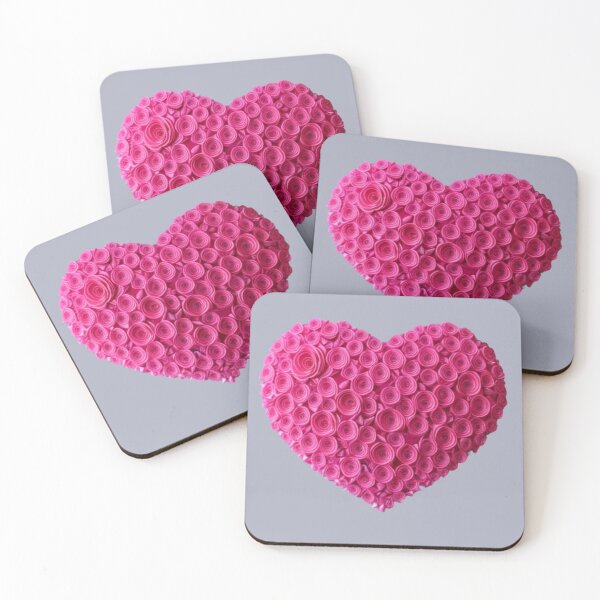 Item preview, Pink Roses Heart designed and sold by Digiheart.