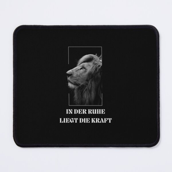 Item preview, In der Ruhe liegt die Kraft - There is Strength in Calmness, Relaxing German Quote designed and sold by RM-Journey.