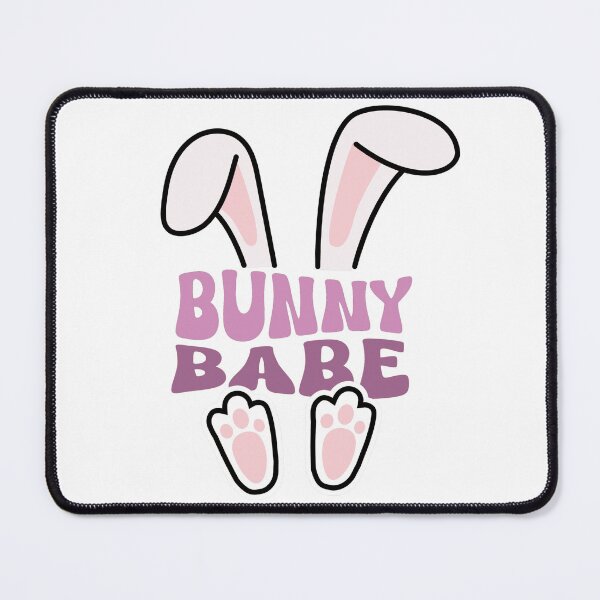 Item preview, BUNNY BABE - funny retro easter designed and sold by KatisDesign.