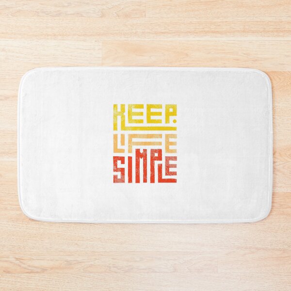Item preview, keep life simple  designed and sold by EASLX.