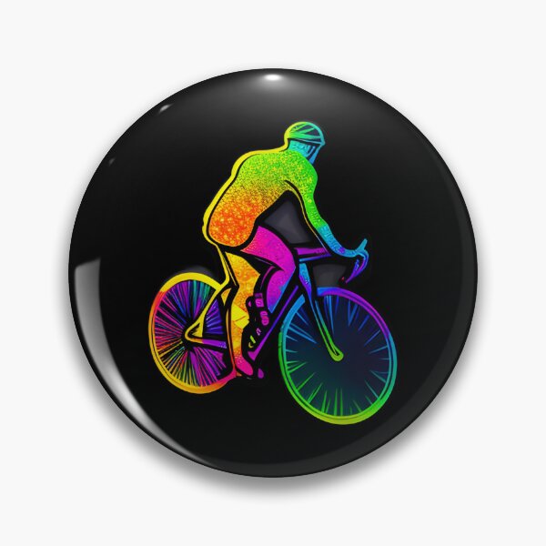 Item preview, Road race ,Road Cycling, road cycling man ,Neon cyclist  designed and sold by verluxe.