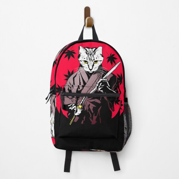 Item preview, samurai cat designed and sold by Ric Gilar.