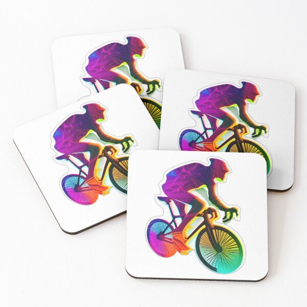 Item preview, Road race ,Road Cycling, road cycling man ,Neon cyclist  designed and sold by verluxe.