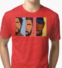 Drake, J Cole, Kendrick Lamar Shirt Tri-blend T-Shirt