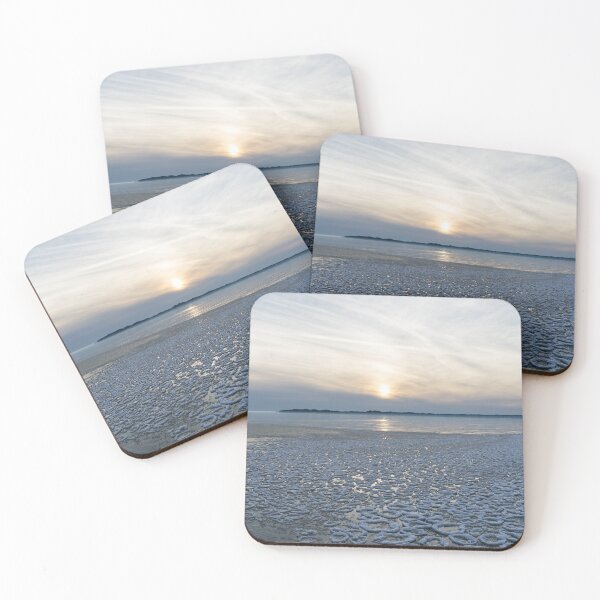 Item preview, The Coolest Lily Pad Ice - Lake Erie Sunset at Crystal Beach Waterfront designed and sold by Georgia Mizuleva.