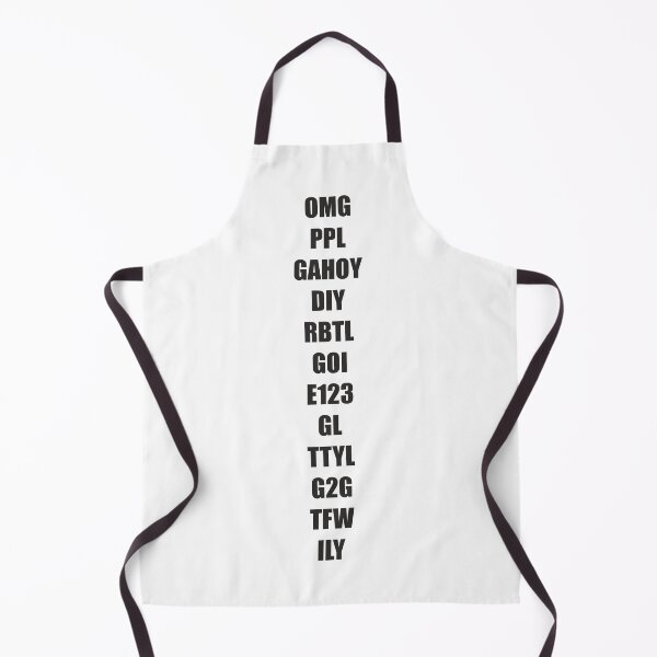 Item preview, Abbreviations - Internet slang appeal designed and sold by Aceofspace3000.