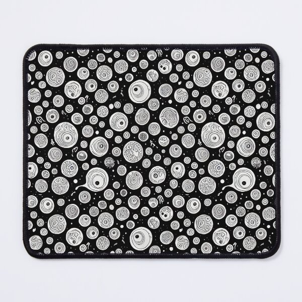 Item preview, Psychedelic Monochrome Amoebas designed and sold by Fine Prints.