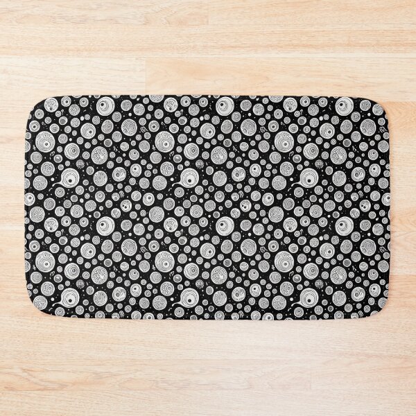 Item preview, Psychedelic Monochrome Amoebas designed and sold by Fine Prints.