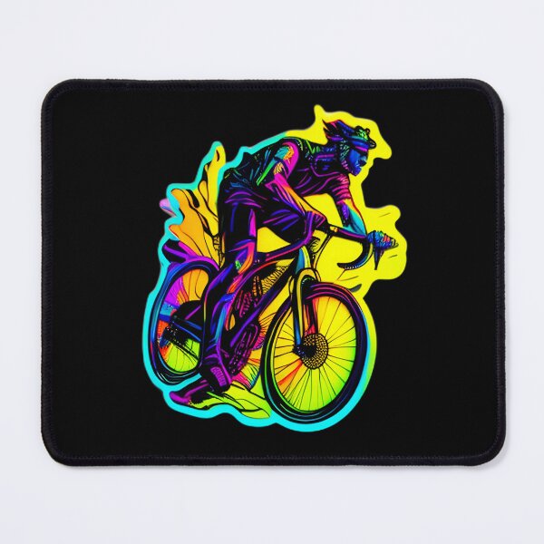 Item preview, Road race ,Road Cycling, road cycling man ,Neon cyclist  designed and sold by verluxe.