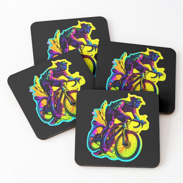 Item preview, Road race ,Road Cycling, road cycling man ,Neon cyclist  designed and sold by verluxe.