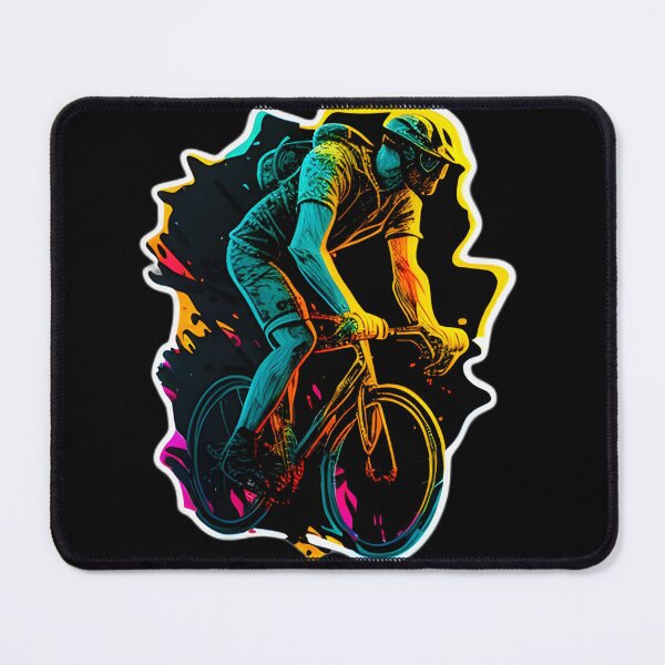 Item preview, Road race ,Road Cycling, road cycling man ,Neon cyclist  designed and sold by verluxe.