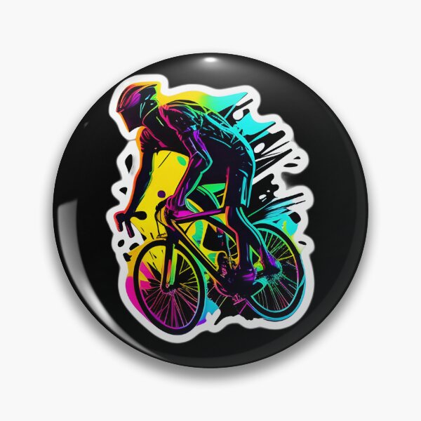 Item preview, Road race ,Road Cycling, road cycling man ,Neon cyclist  designed and sold by verluxe.
