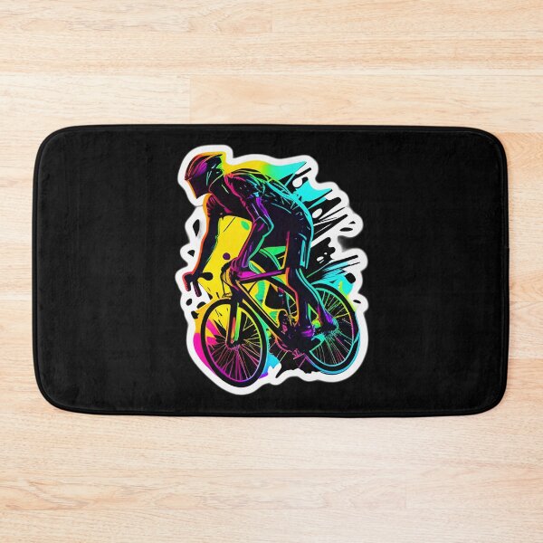 Item preview, Road race ,Road Cycling, road cycling man ,Neon cyclist  designed and sold by verluxe.