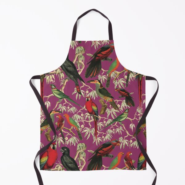 Item preview, Vibrant Bird Pattern for a Tropical-Inspired Look - purple designed and sold by CharlieCreates.