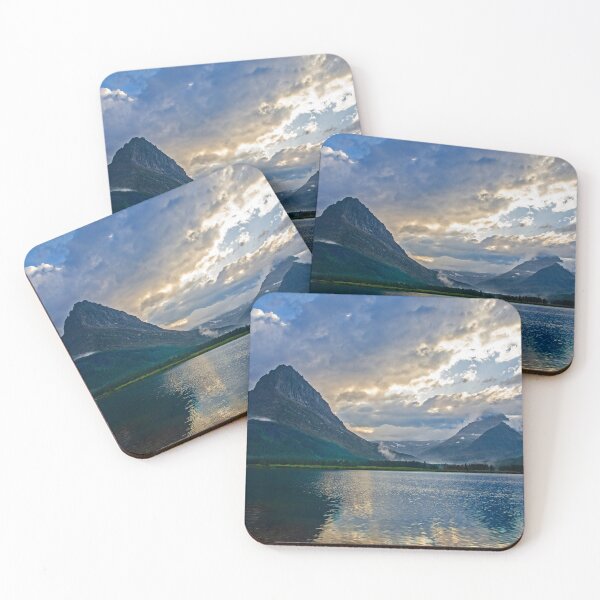 Item preview, Late Day Clouds Over Mountains, Glacier NP designed and sold by Brian Shaw.