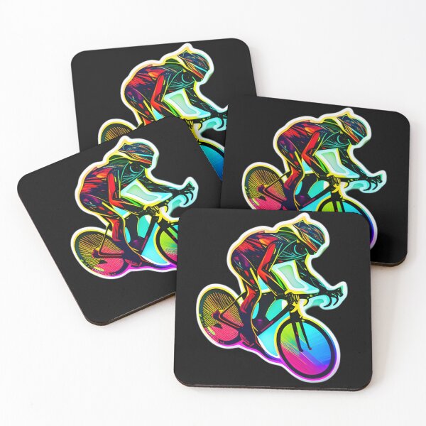 Item preview, Road race ,Road Cycling, road cycling man ,Neon cyclist  designed and sold by verluxe.