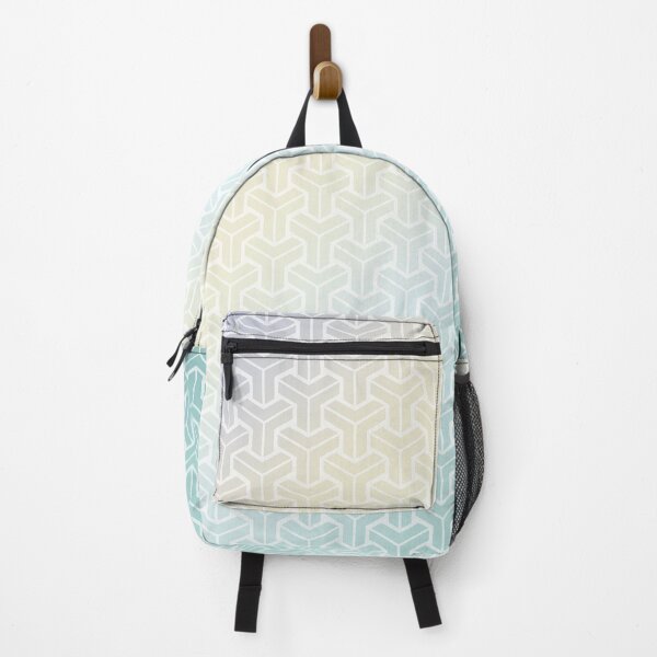 Item preview, Japan Kumikikko Pattern in Yellow Aqua Gradient designed and sold by Takeda-art.