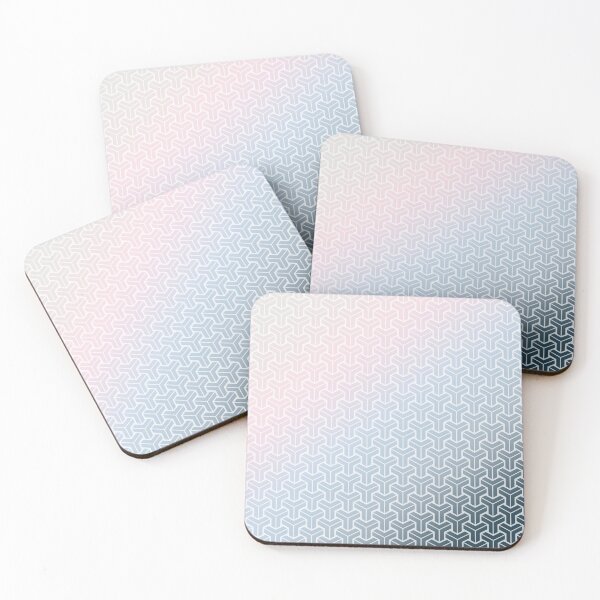 Item preview, Japan Kumikikko Pattern in Pink Blue Gradient designed and sold by Takeda-art.