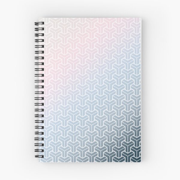 Item preview, Japan Kumikikko Pattern in Pink Blue Gradient designed and sold by Takeda-art.