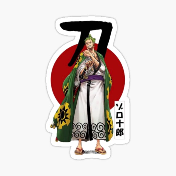 One Piece Zoro Logo  Sticker for Sale by ratnhieuchuyen0