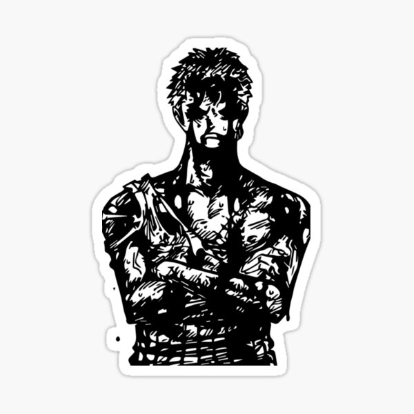 Zoro Nothing Happened Stickers for Sale