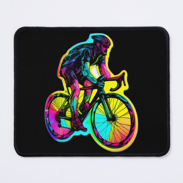 Item preview, Road race ,Road Cycling, road cycling man ,Neon cyclist  designed and sold by verluxe.