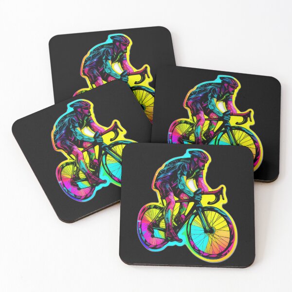 Item preview, Road race ,Road Cycling, road cycling man ,Neon cyclist  designed and sold by verluxe.