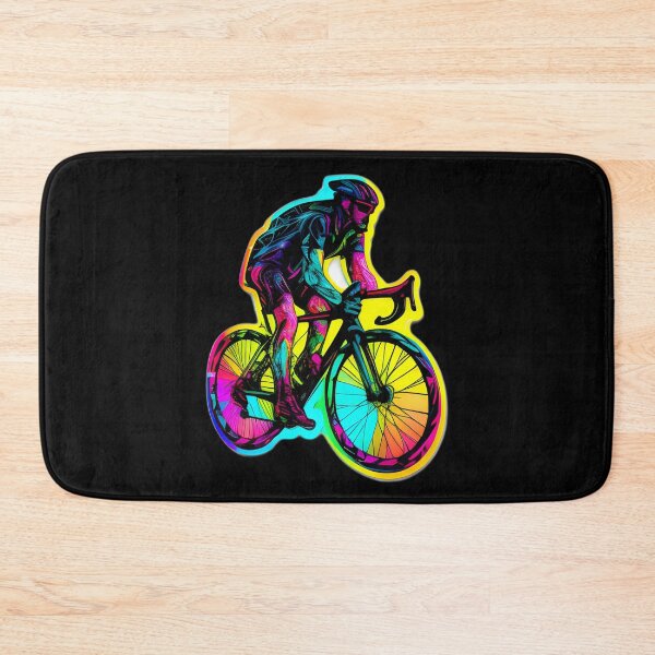 Item preview, Road race ,Road Cycling, road cycling man ,Neon cyclist  designed and sold by verluxe.