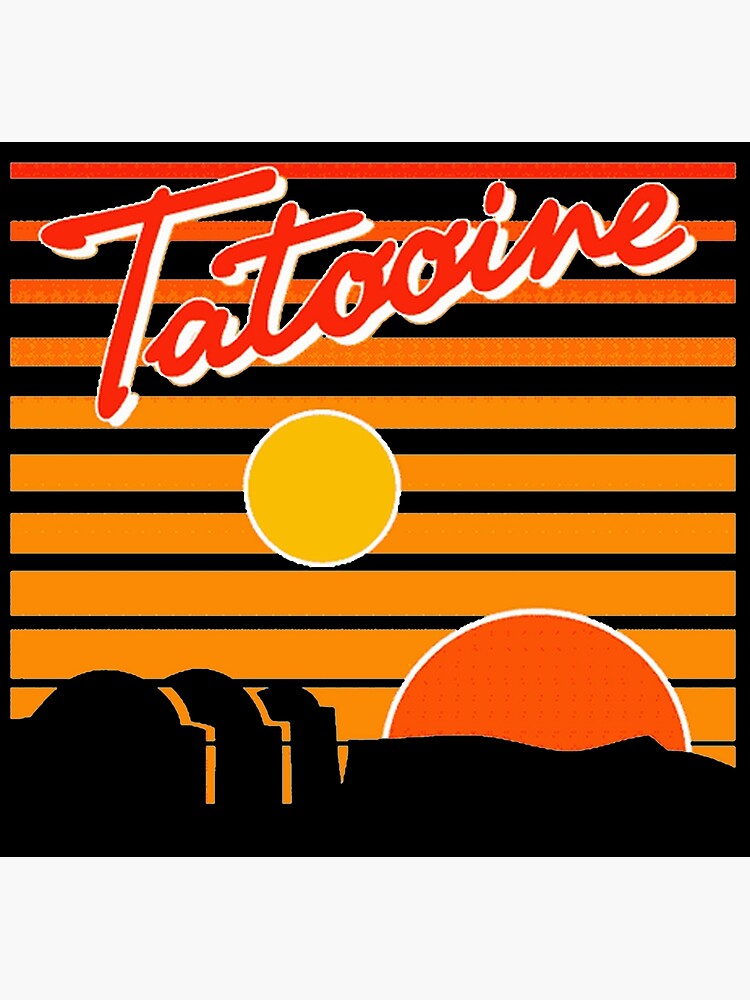 Disover Tatooine Premium Matte Vertical Poster