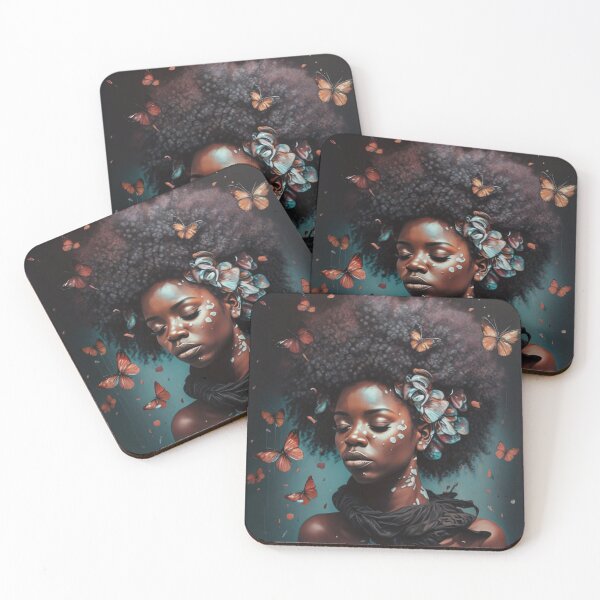 Item preview, Afros and Butterflies: A Tribute to Black History designed and sold by BeerBot.