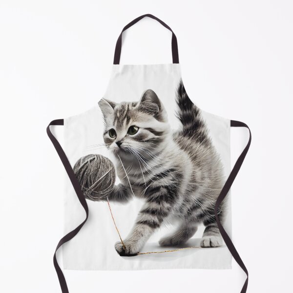 Item preview, Whisker Workout Cat Playing With A Ball Of String designed and sold by PosterManiaRo.
