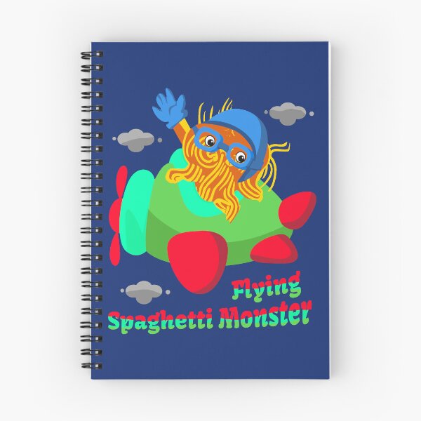 Item preview, Flying Spaghetti Monster (airplane pilot) designed and sold by SolidEarthArt.